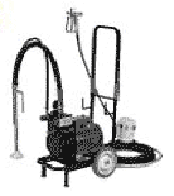 IMPA 270312 Airless unit 110V suction system/cart type 5 ltr/min Asahi Okuma AQ600L