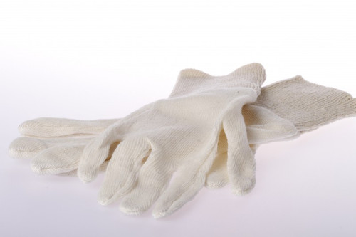 IMPA 190101 DOZEN WORKING GLOVES (12 PAIR) WHITE COTTON