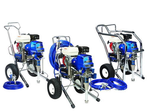 IMPA 270103 Airless unit pneumatic ratio 45:1 - 12,6 ltr/min cart type Handok K45 (is equivalent Graco)