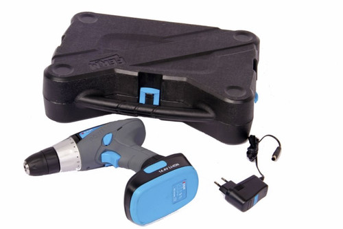 IMPA 590905 Ferm CDM1090 Cordless Drill 18 V, 2x 1.3 Ah Nicd, with charger Ferm