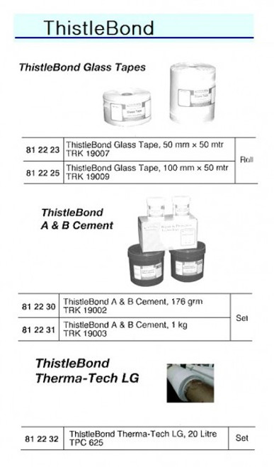 IMPA 812222 FIBREGLASS TAPE 40mm x roll 50mtr.