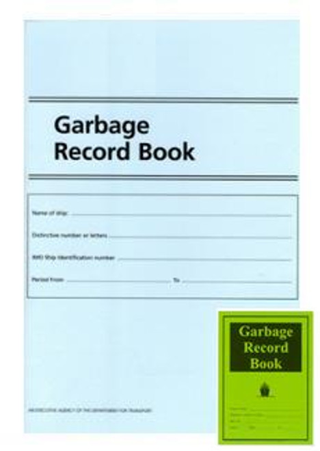 IMPA 332641 Garbage record book - Marpol Annex V new regulations 2013