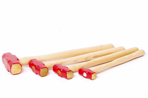 IMPA 612644 HAMMER DOUBLE FACE 1000gr. WITH HANDLE BRASS NON-SPARK