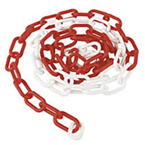 グラビティ1.65 1.35 IMPA 331195 HAZARD WARNING CHAIN, PLASTIC, RED/WHITE, 5MTR