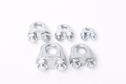 IMPA 230823 WIRE CLIP CAST-IRON STANDARD GALV 22MM