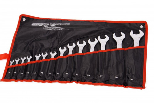 IMPA 610535 WRENCH OPEN & 12-POINT BOX SET 8-32mm 14pcs