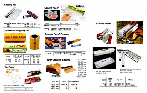 かいのみページ IMPA 174201 COOKING FOIL ALUMINIUM 300MMx 20MTR