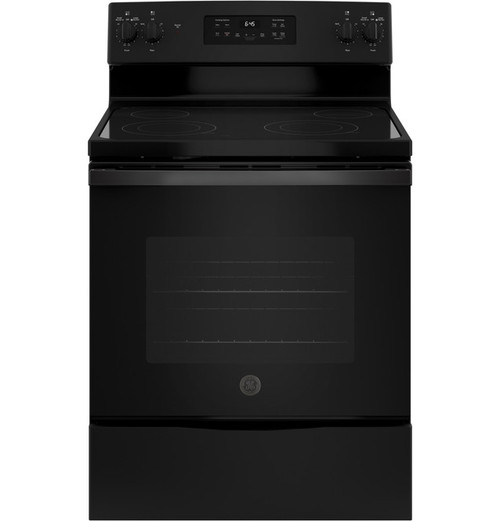 GE® 30" Free-Standing Electric Range - Black GE® 30" Free-Standing Electric Range - Black