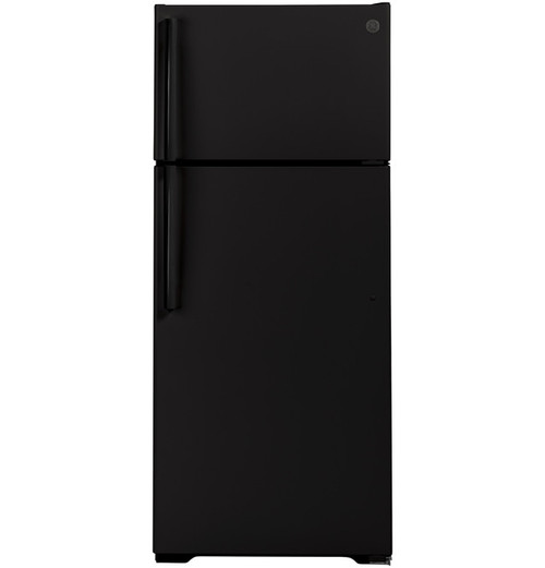 17.5 Cu. Ft. Black Top-Freezer Refrigerator