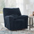SimpleJoy Navy Rocker Recliner