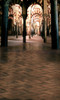 Romanesque Courtyard Backdrop