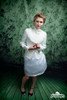 Fleur de Lis (Green) Backdrop