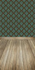 Argyle Damask (Turquoise) Backdrop Tall