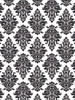 Argyle Damask (Black) Backdrop