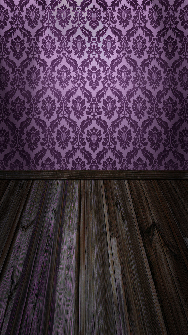 Purple damask pattern background Purple damask wallpaper with golden  floral patterns  CanStock