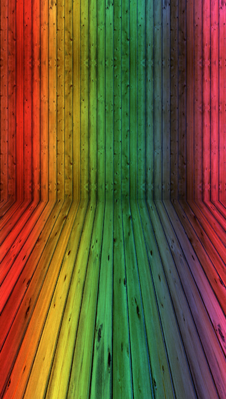 Rainbow Planks Backdrop | Photo Pie