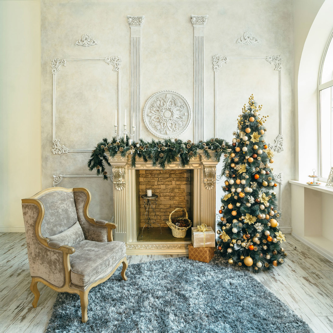 Christmas Rug Backdrop | Photo Pie