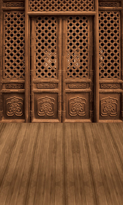 Bamboo Doors Backdrop | Photo Pie