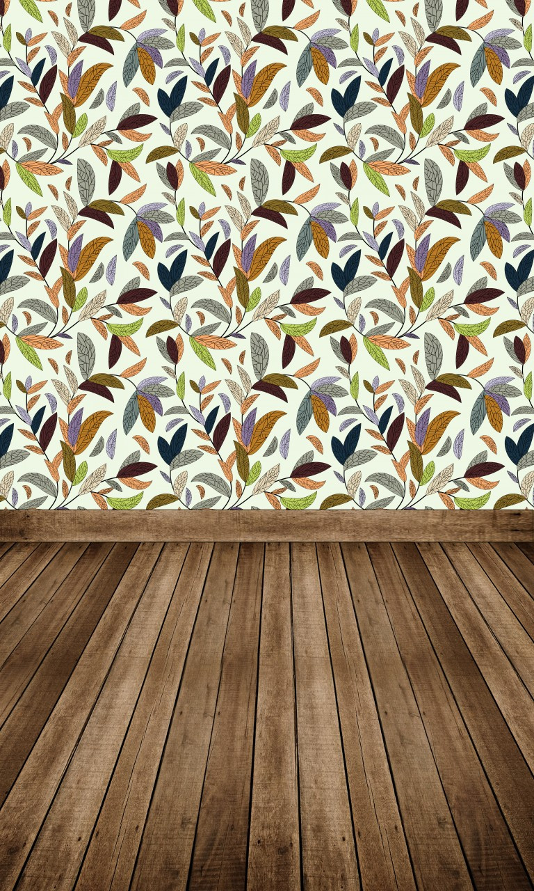 Amber Multi Leaf Backdrop | Photo Pie