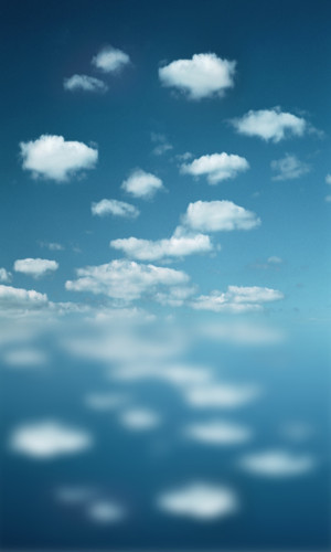Cloud Reflection Backdrop