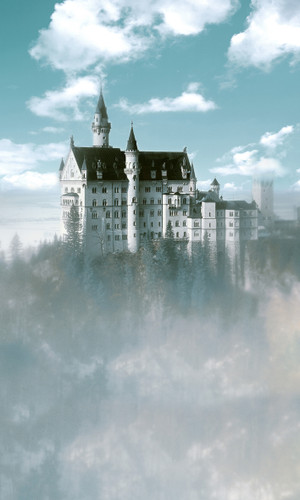 Castle in the Clouds Backdrop