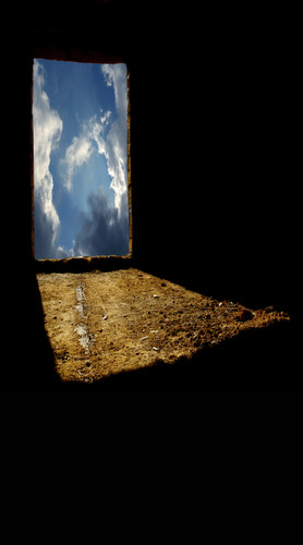 Sky Doorway Backdrop