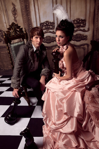 Baroque Room Photography Backdrop