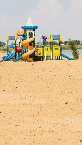 Twisty Slide Fun Backdrop