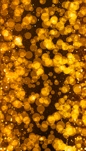 Gold Bokeh Glitter Backdrop