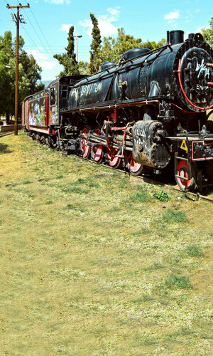 Graffiti Engine Backdrop