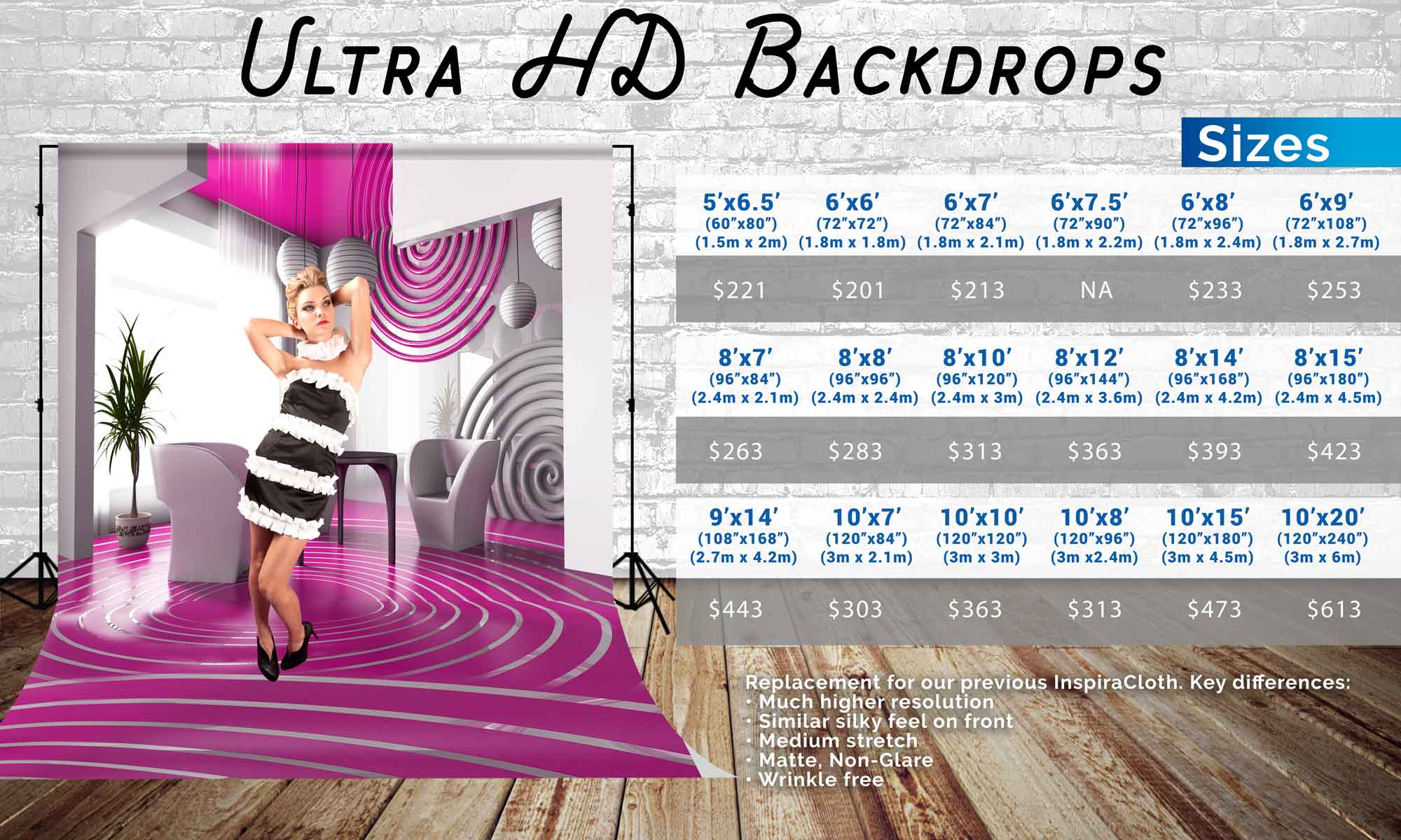 Photo Pie Ultra HD Backdrop Prices