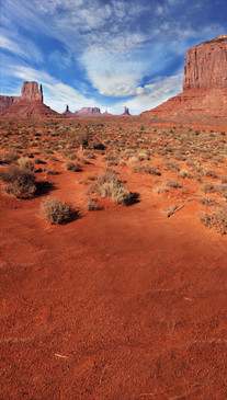 Desert Buttes Backdrop