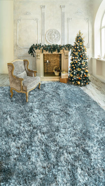 Christmas Rug Backdrop Tall