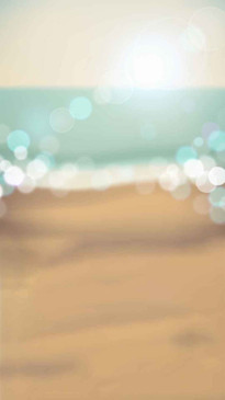 Tall Beach Bokeh Backdrop