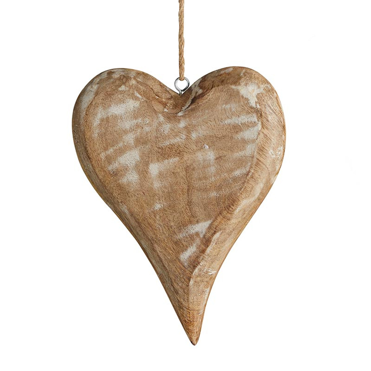 Wood Heart Ornament - Large