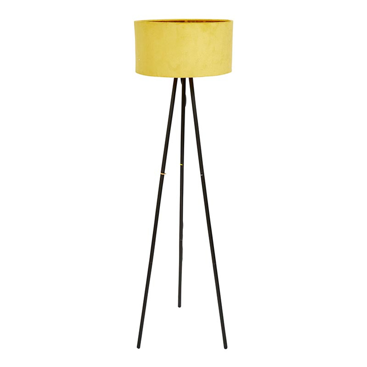 Yellow deals standing lamp