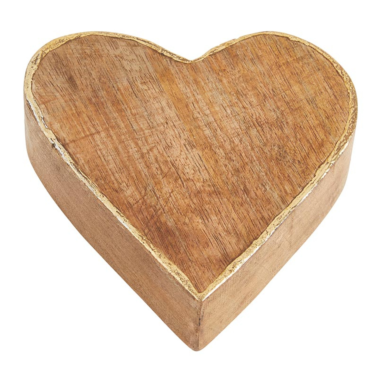 Light Wood Heart - Large