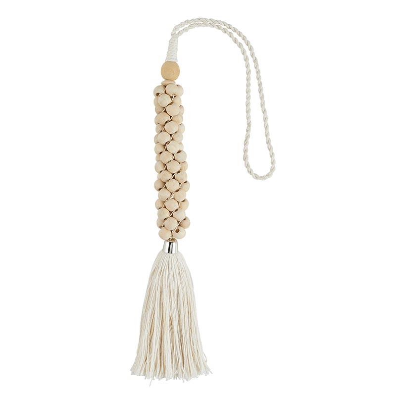 Wood Beads Tassel - [Consumer]47th & Main