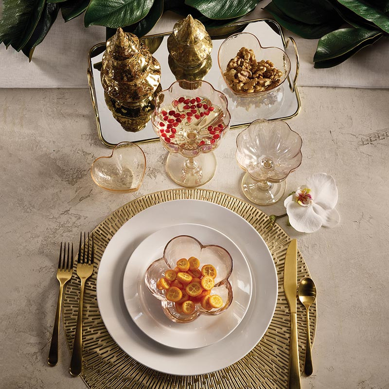 Golden Mirror Tray - [Consumer]47th & Main