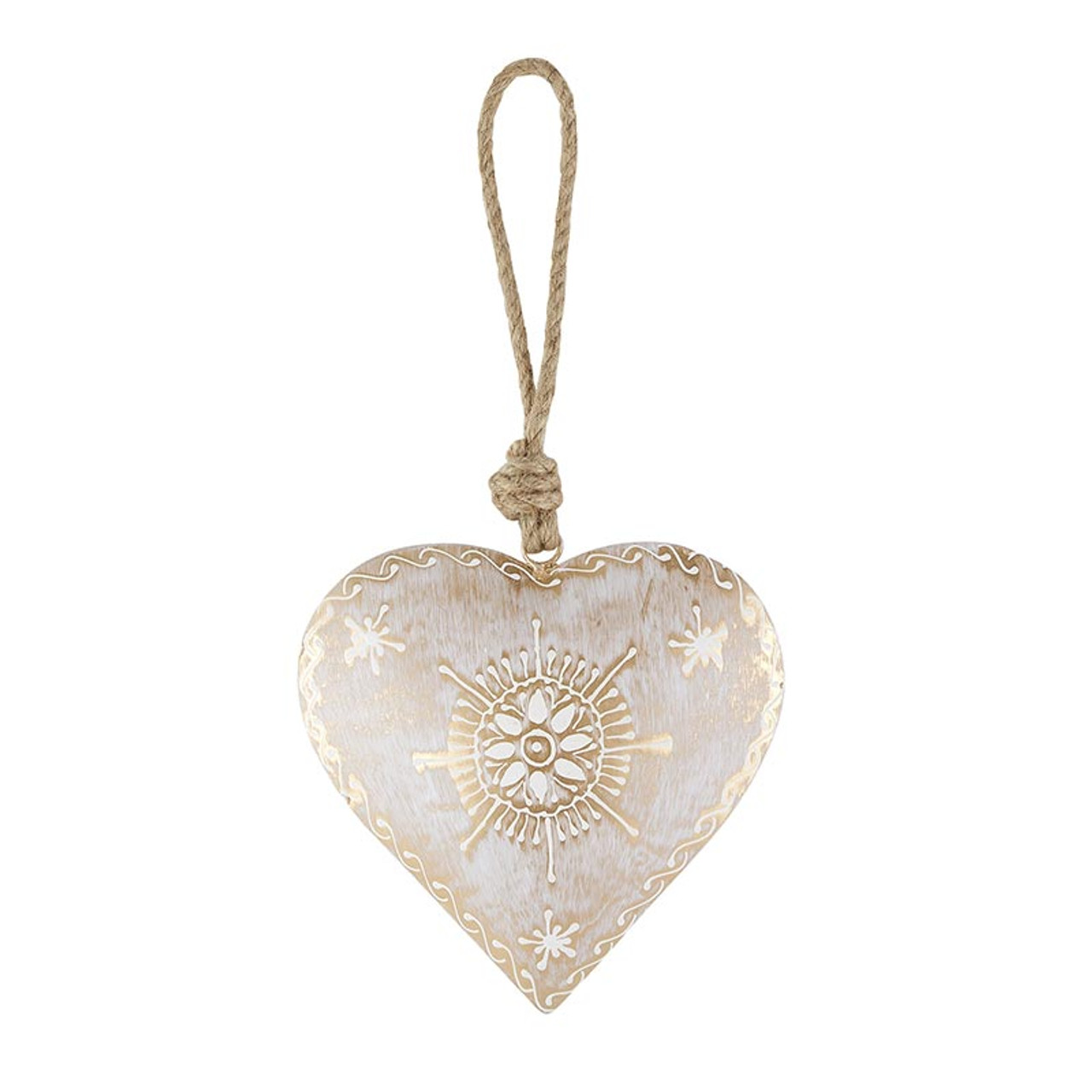 Gold Heart Decor - Large - 47th & Main