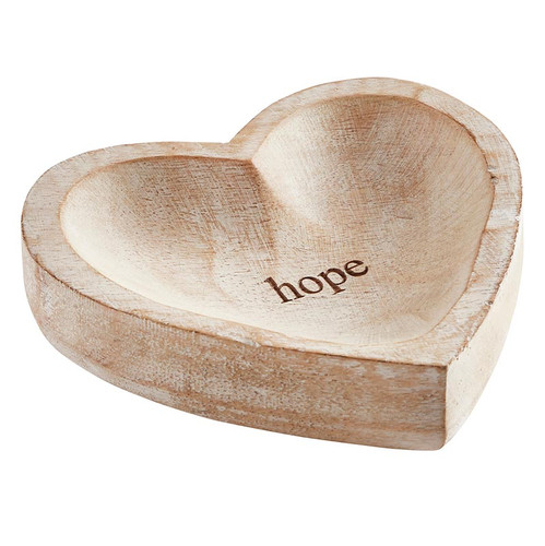Wood Heart - Hope