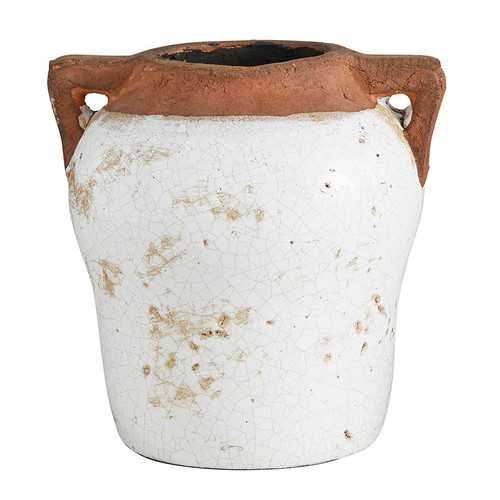 Ceramic Pot with Two Handles - Large