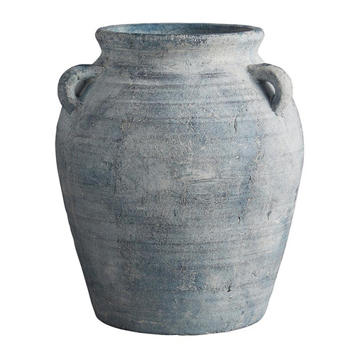 Grey Pot with Two Handles - Large