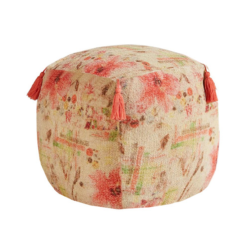 Floral Pouf