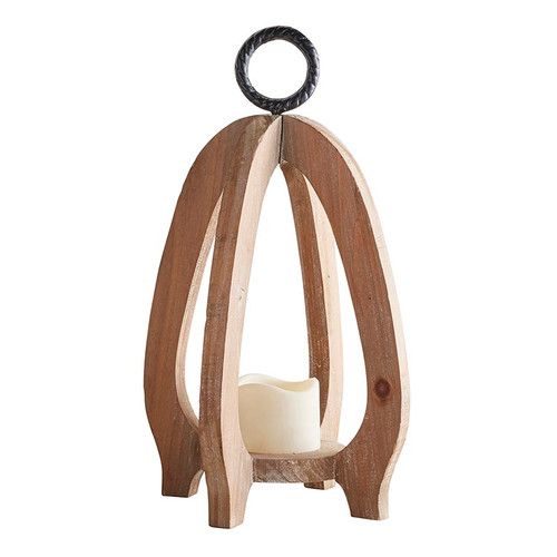 Wood Lantern - Small