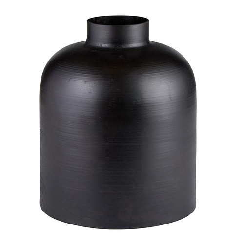 Black Metal Vase - Small