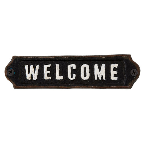 Iron Sign - Welcome