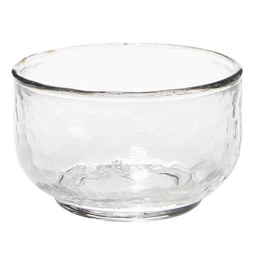 Hammered Glass Bowl - Large