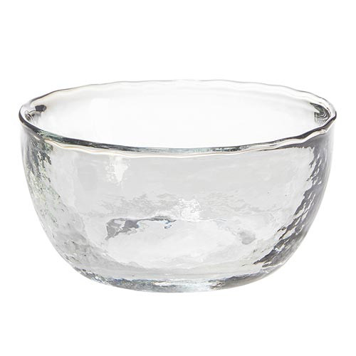 Hammered Glass Bowl - Small