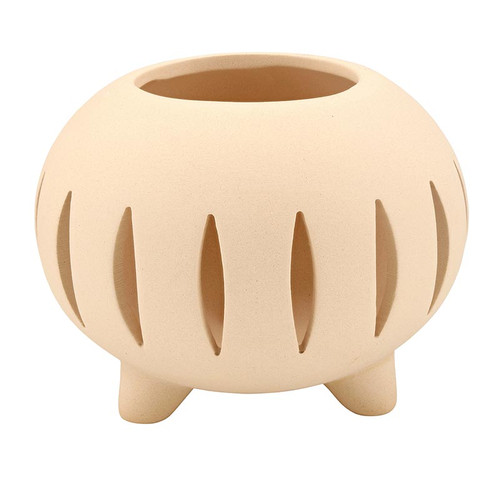 Tan Votive Pot